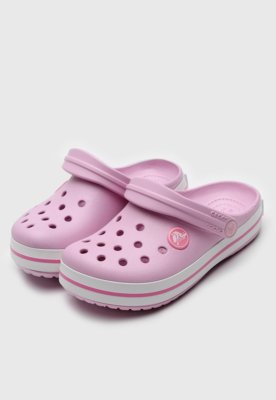 Babuche Infantil Crocs Infantil Classic Clog T Rosa