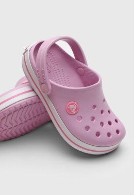 Babuche Infantil Crocs Infantil Classic Clog T Rosa