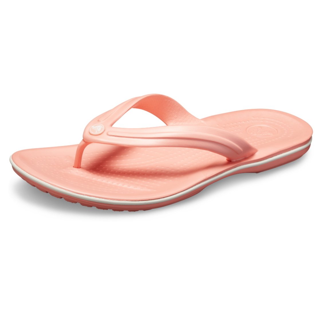 chinelo crocs crocband flip branco