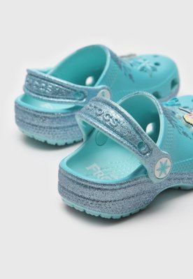 Chinelo Crocs Disney Frozen Azul
