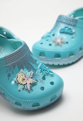 Chinelo Crocs Disney Frozen Azul