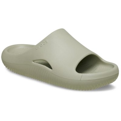 Chinelo Crocs Mellow Slide Meteor Bege