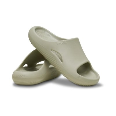 Chinelo Crocs Mellow Slide Meteor Bege