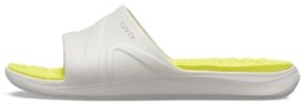 Chinelo Crocs Reviva Slide Cinza Menor preço em Chinelo Crocs Reviva Slide Cinza