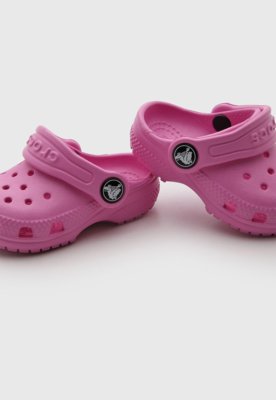 Chinelo Infantil Crocs Classic Clog Rosa