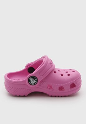 Chinelo Infantil Crocs Classic Clog Rosa