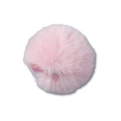 Jibbitz™ Puff Rosa Claro Único Branco