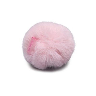 Jibbitz™ Puff Rosa Claro Único Branco