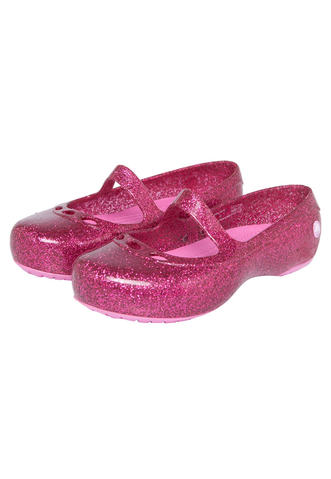 crocs infantil glitter