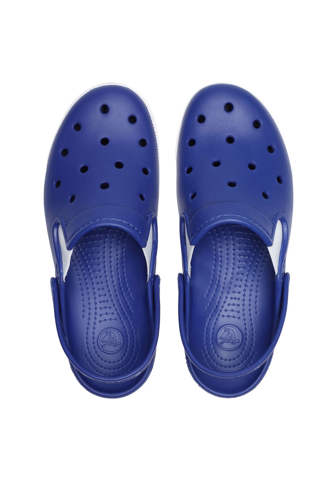 Sandália Crocs CitiLane Clog Azul - Compre Agora | Dafiti Brasil