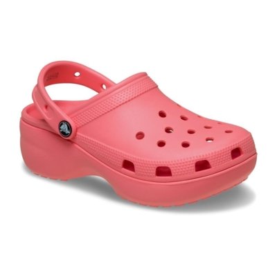 Sandália Crocs Classic Platform Clog Guava Rosa