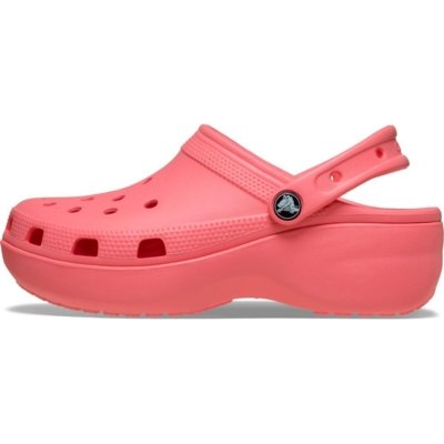 Sandália Crocs Classic Platform Clog Guava Rosa
