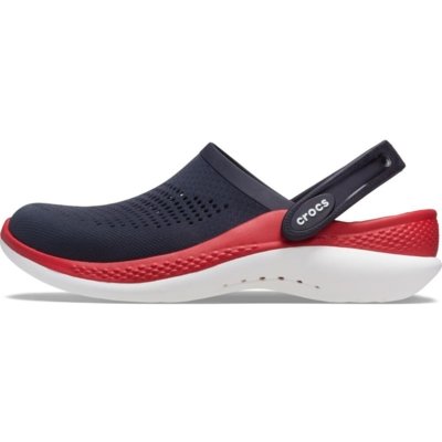 Sandália Crocs Lite Ride 360 Clog Navy/Pepper - 40 Azul Marinho