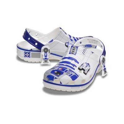 Sandália Crocs Star Wars R2D2 Classic Clog Multi Multicolorido