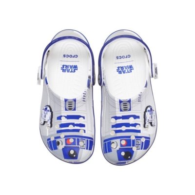 Sandália Crocs Star Wars R2D2 Classic Clog Multi Multicolorido