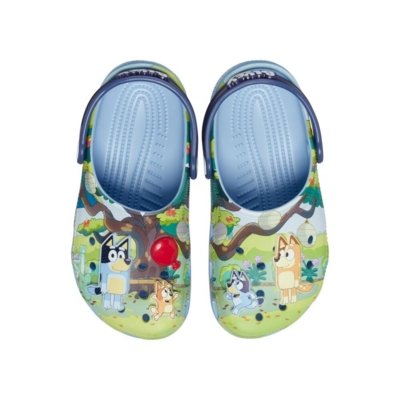 Sandália crocs bluey classic clog infantil multi Multicolorido