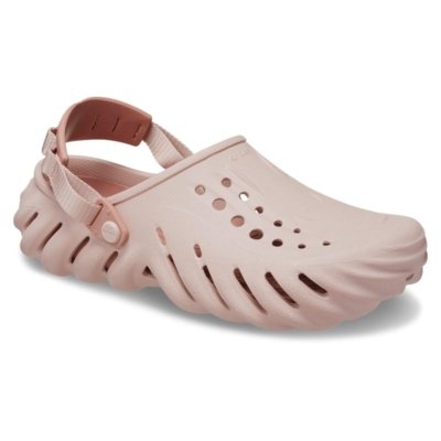 Sandália crocs echo clog pink clay Rosa