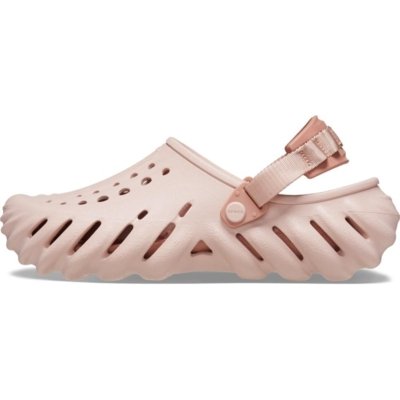 Sandália crocs echo clog pink clay Rosa