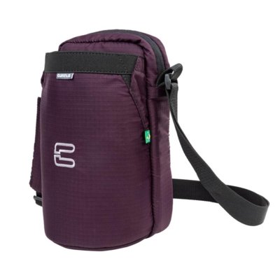 Bolsa Transversal Curtlo Mini Plus 2 Litros Roxo Escuro