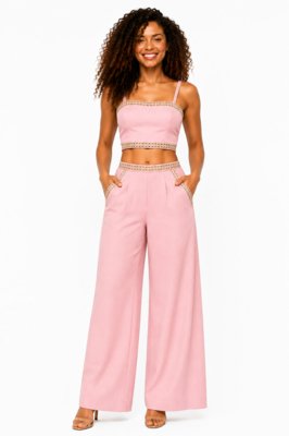 Conjunto D Bell Outlet Fashion Rosa
