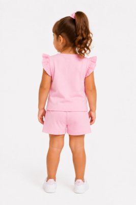 Conjunto Infantil D Bell Outlet Fashion Party Cute Rosa