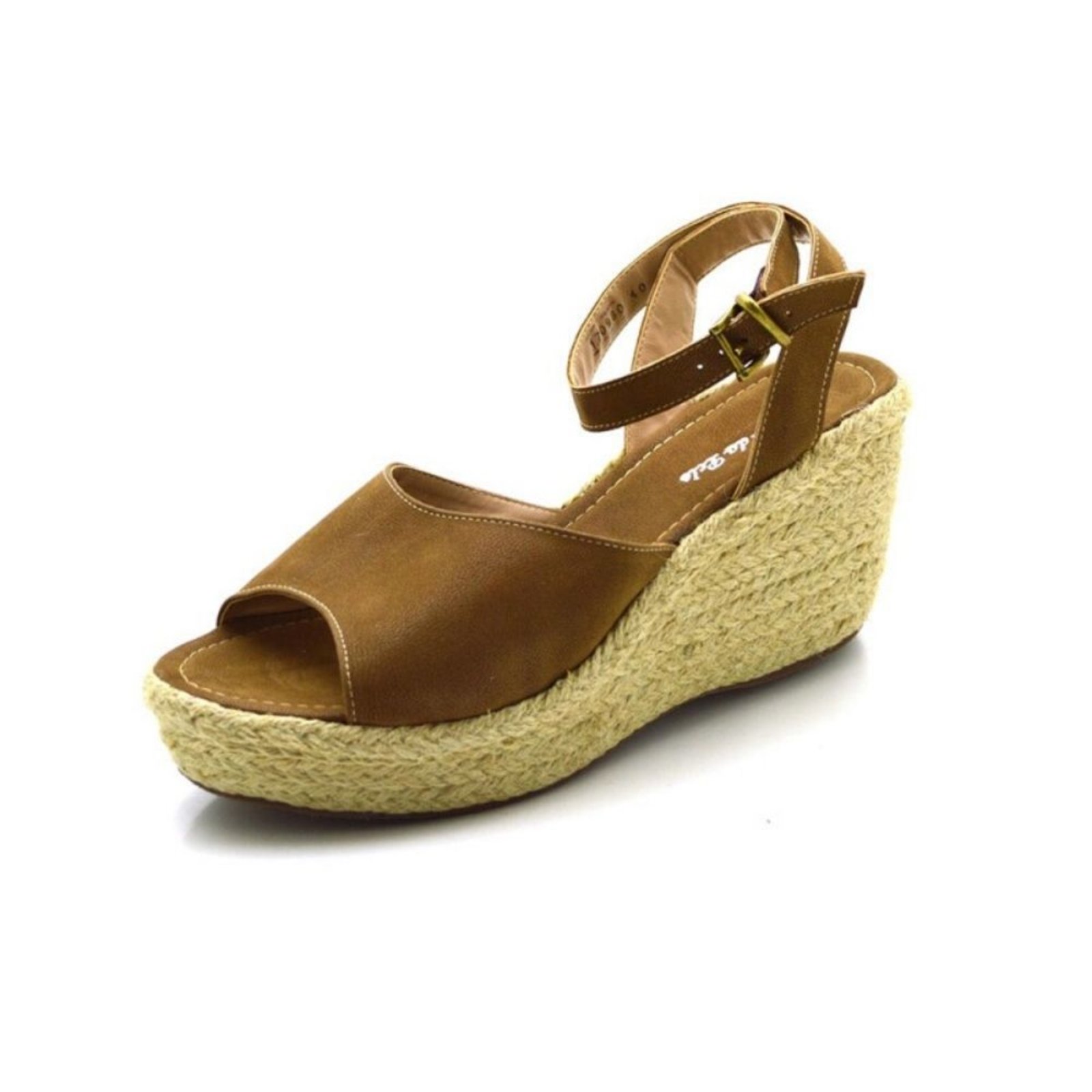 sandalia social anabela