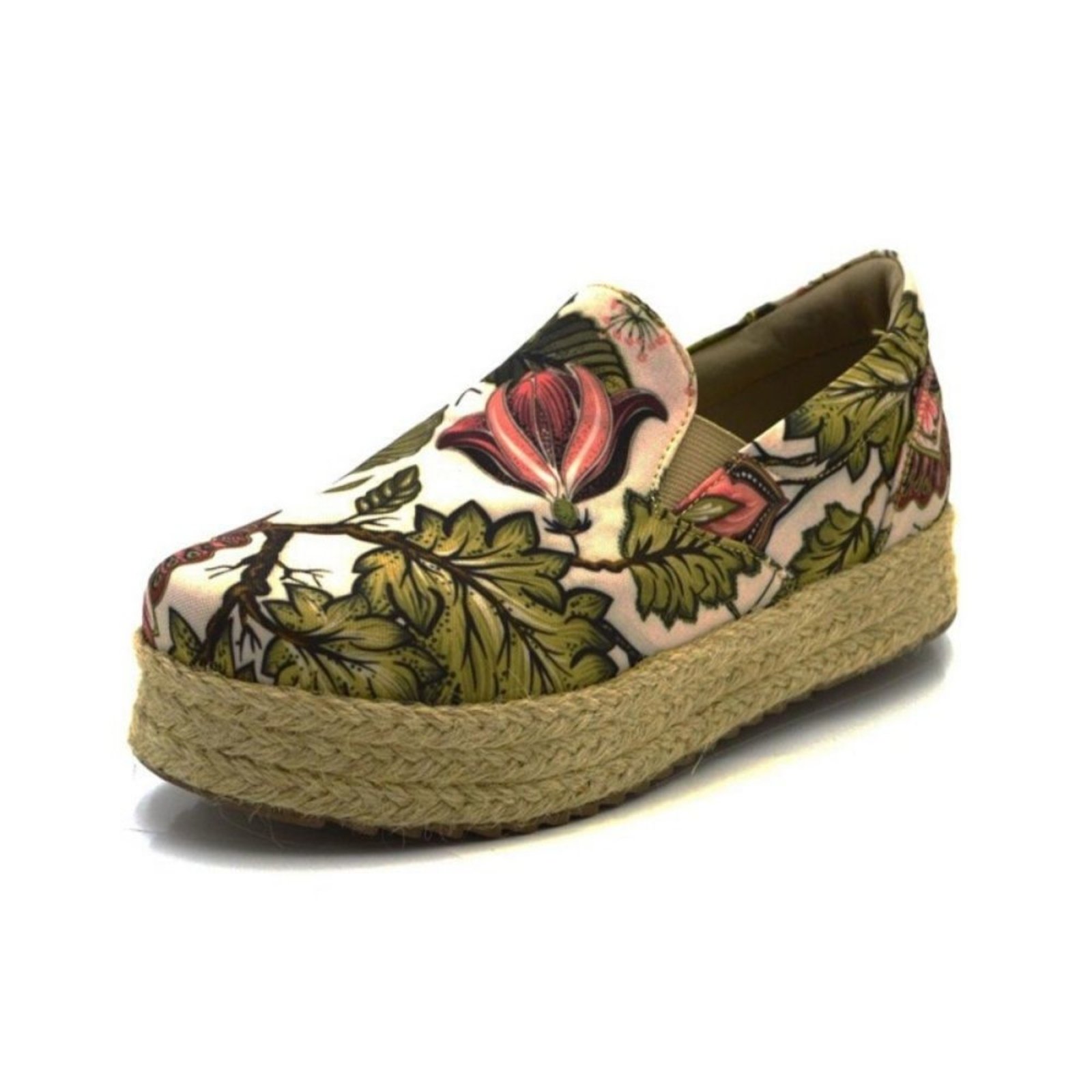 slip on feminino plataforma