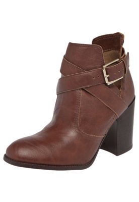 bota cano curto marrom dafiti