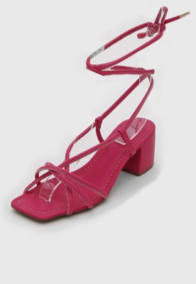 Sandália DAFITI SHOES Amarração Roxa - Compre Agora