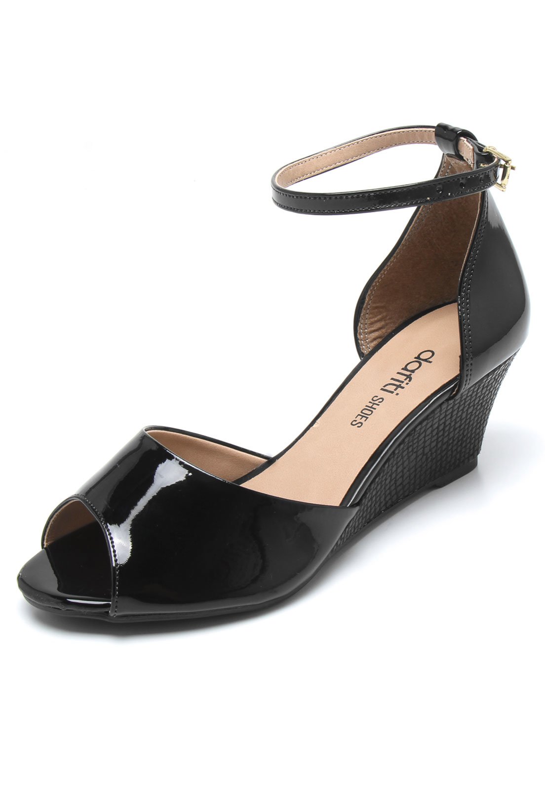sandália dafiti shoes preta