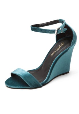 Sandália Dafiti Shoes Tiras Verde - Compre Agora