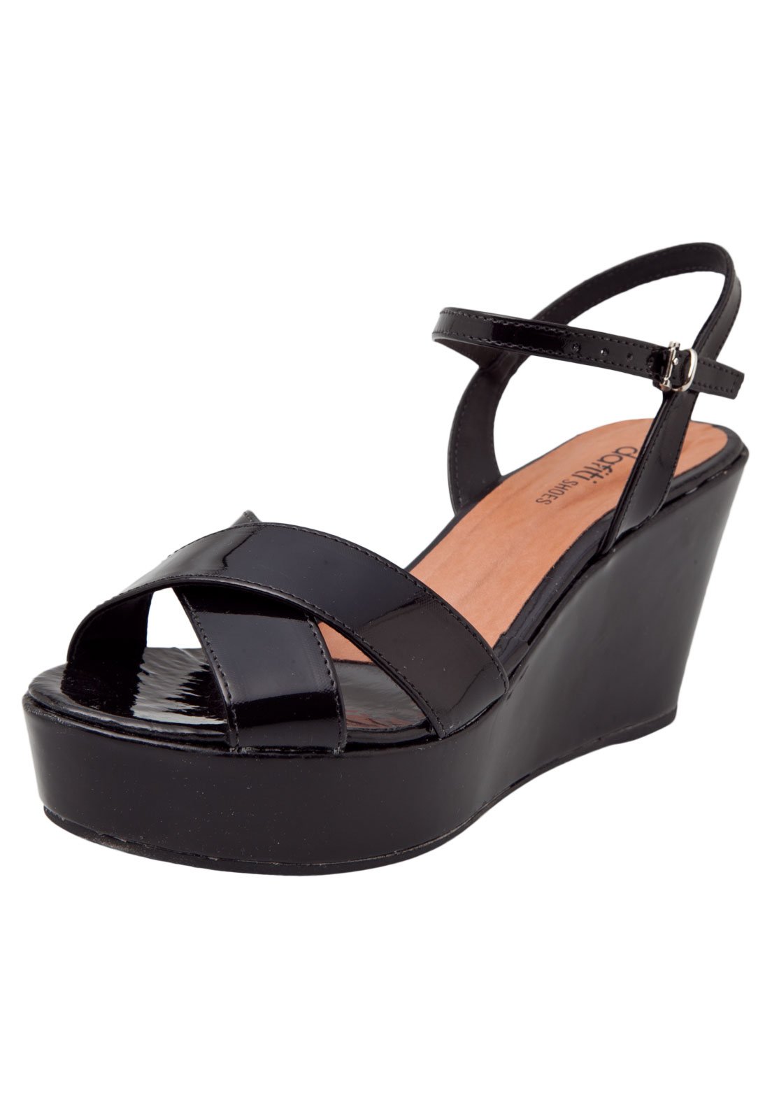 Sandália DAFITI SHOES Preta - Compre Agora