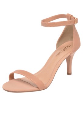 Sandália DAFITI SHOES Salto Fino Preta - Compre Agora