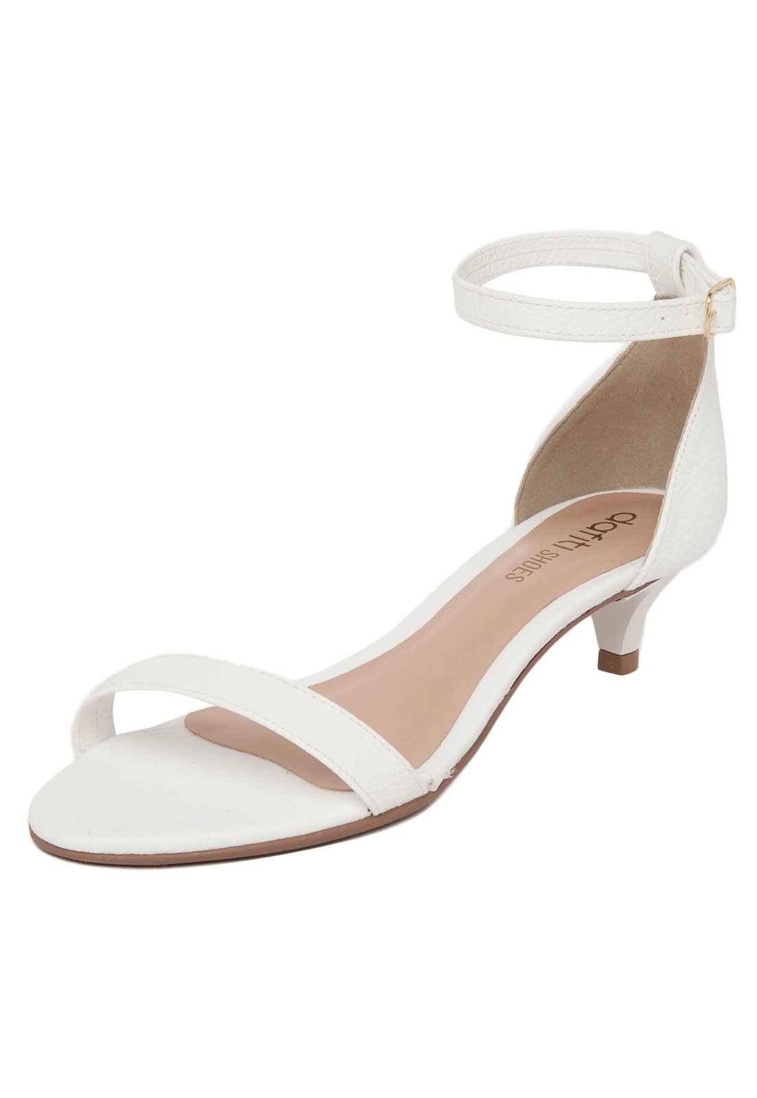 Sandália DAFITI SHOES Salto Fino Preta - Compre Agora