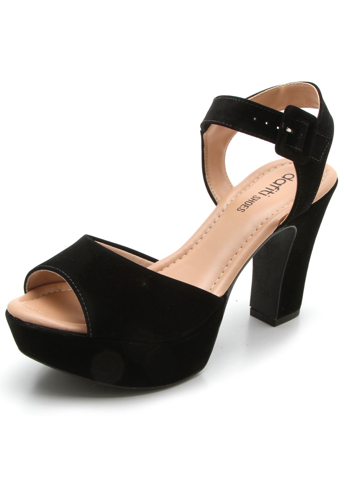 Sandália DAFITI SHOES Preta - Compre Agora