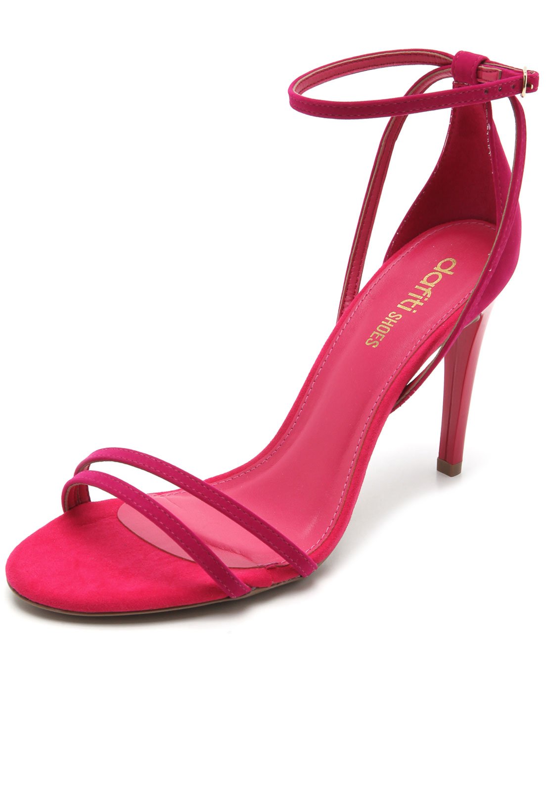 Sandália DAFITI SHOES Tiras Rosa - Compre Agora