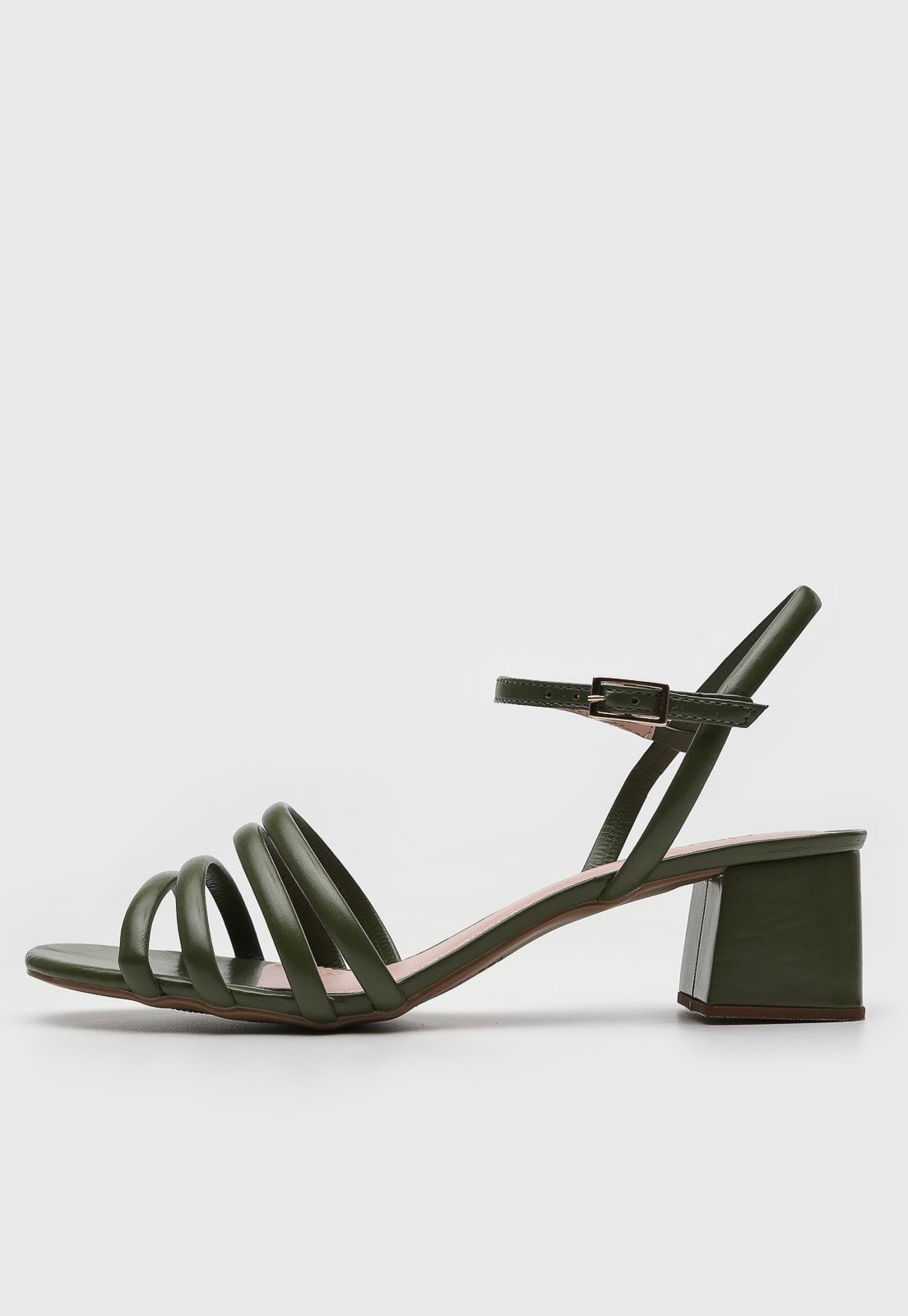 Sandália DAFITI SHOES Tiras Verde - Compre Agora