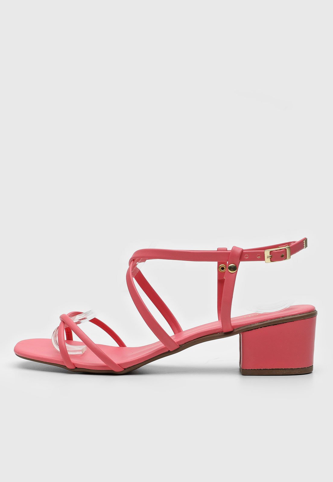 Sandália DAFITI SHOES Tiras Rosa - Compre Agora