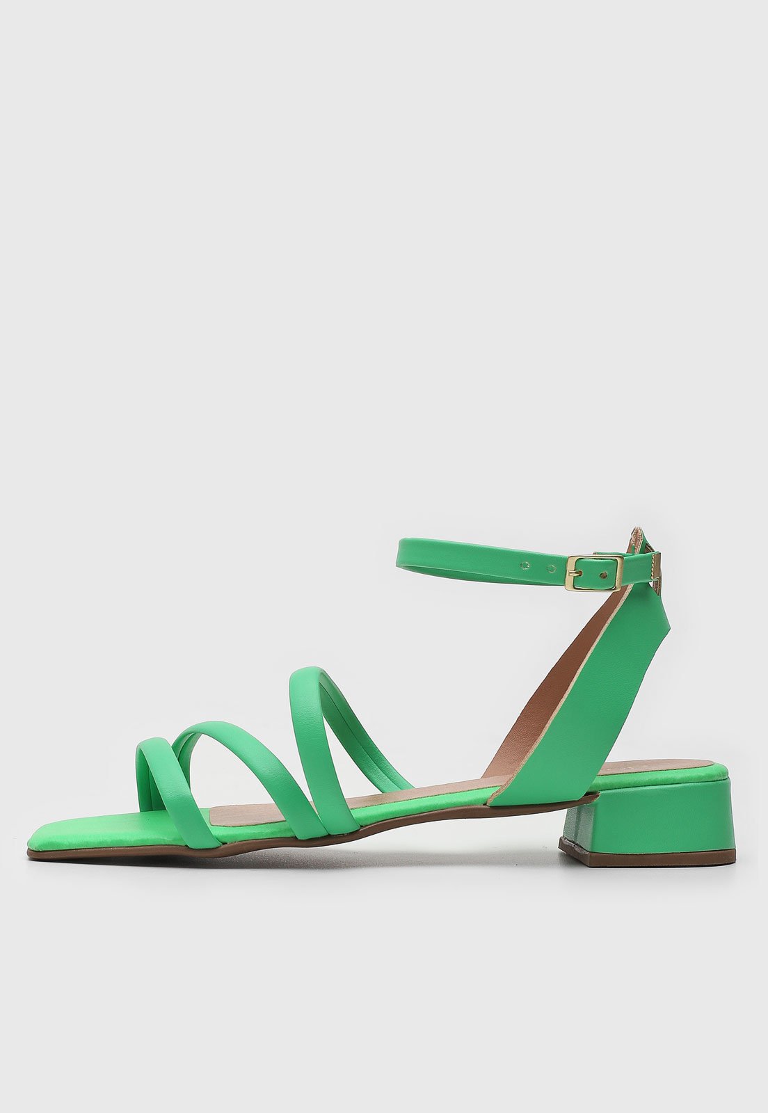 Sandália Dafiti Shoes Tiras Verde - Compre Agora