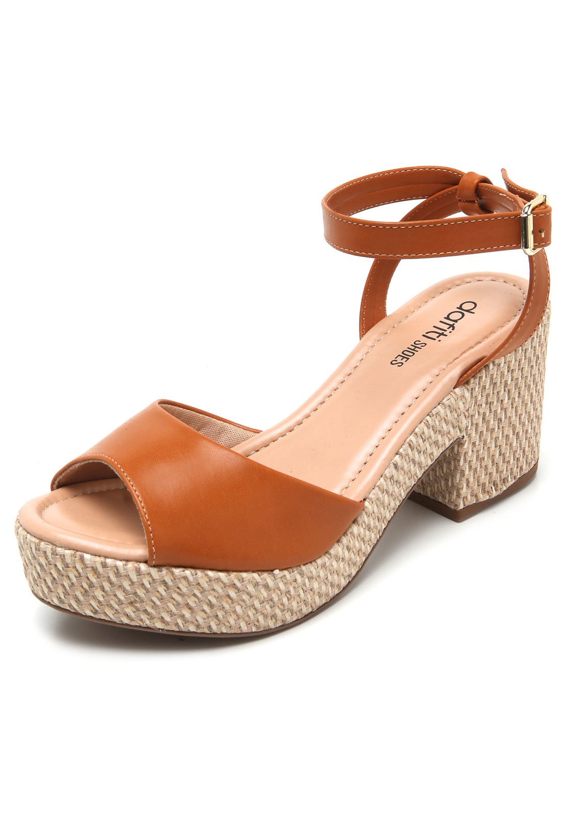 espadrille salto grosso