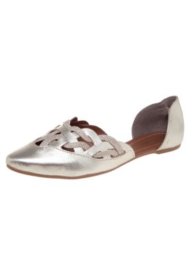 Sapatilha DAFITI SHOES Dourada - Compre Agora