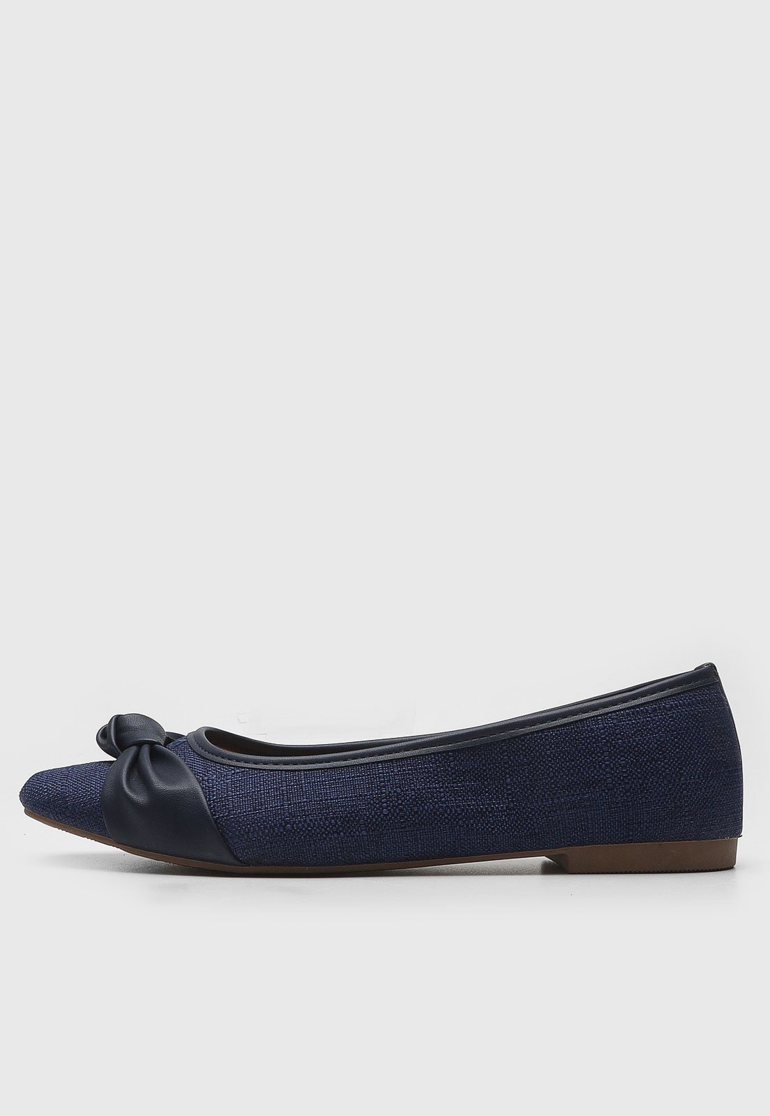 Sapatilha DAFITI SHOES Nó Azul-Marinho - Compre Agora