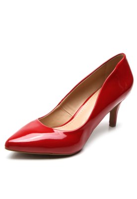 dafiti scarpin vermelho