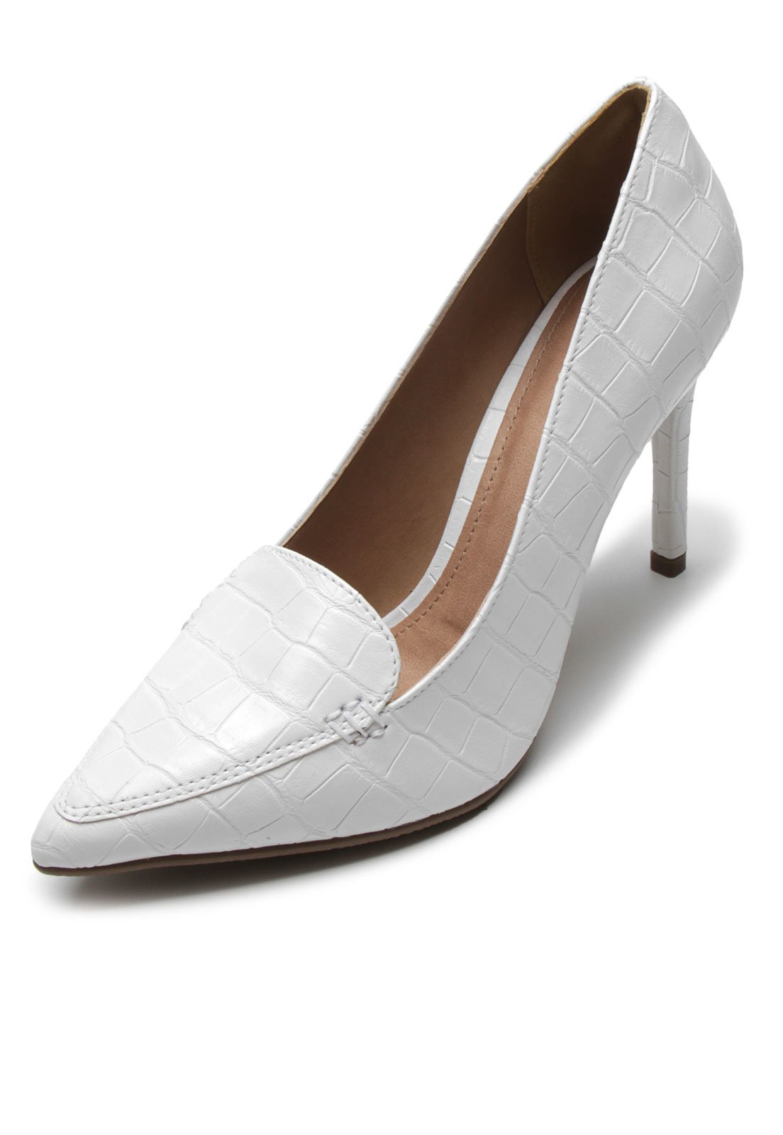 scarpin branco dafiti