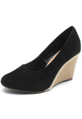 Scarpin FiveBlu Anabela Preto é boa?