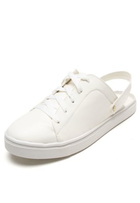 Casual Tênis DAFITI SHOES Fosco Branco - Compre Agora