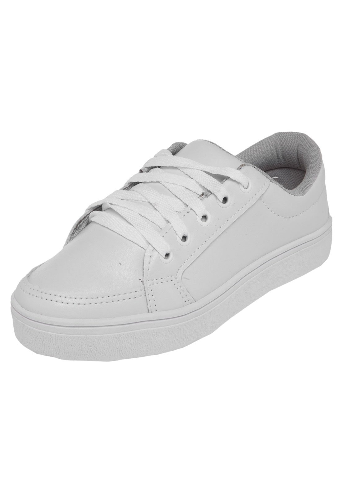 Casual Tênis DAFITI SHOES Cano Curto Branco - Compre Agora