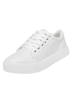 Casual Tênis DAFITI SHOES Cano Curto Branco - Compre Agora