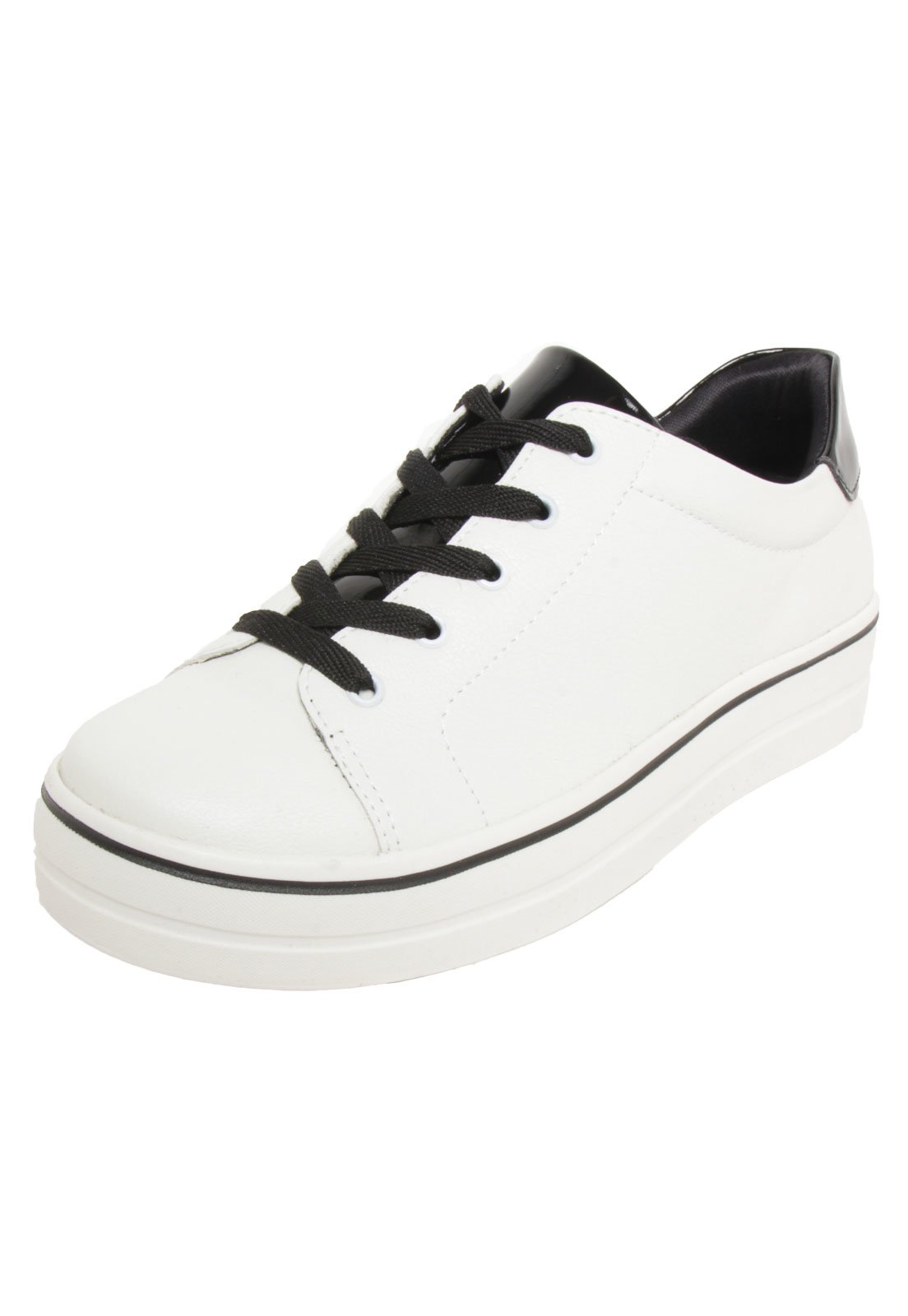 Casual Tênis DAFITI SHOES Fosco Branco - Compre Agora