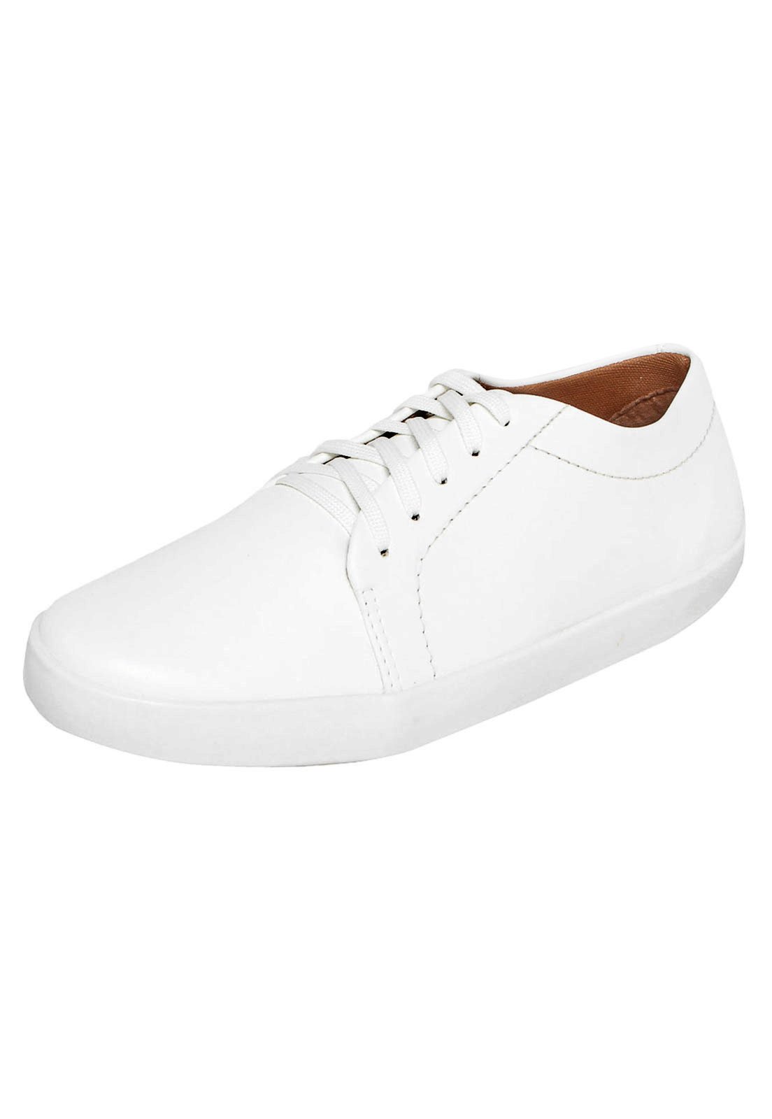 Casual Tênis DAFITI SHOES Fosco Branco - Compre Agora